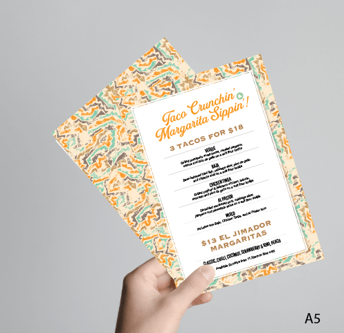 A5 Custom Flyer Printing Services - Print Station Australia