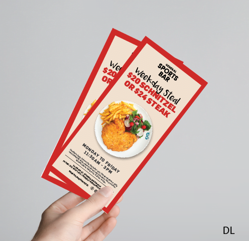 DL Custom Flyers - High-Quality Printing Services from Print Station Australia