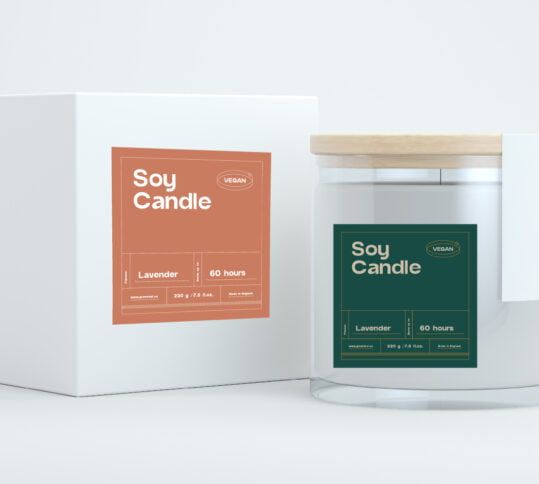 Boost your branding with customizable square sticker sheets for packaging and branding.